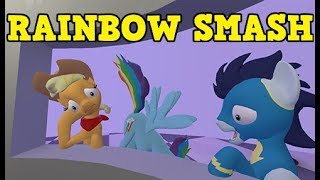 RAINBOW SMASHED WTF MY LITTLE PONY COMIC [upl. by Savihc773]