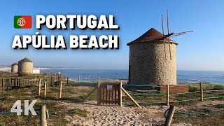 4K PRAIA DA APÚLIA  PORTUGAL  Parte 1 [upl. by Eneleahcim]