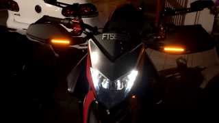 2013 Hypermotard 821 SP  Stealth LED Signal Lights [upl. by Ofilia]