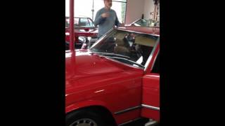 Remove Hardtop on Mercedes 560SL [upl. by Ryun]