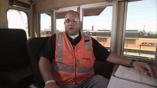 Careers at BNSF Kyle Schaefer conductor [upl. by Vtehsta]