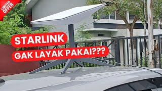 Apakah Starlink Layak Uji Coba Paket Promo Starlink di Indonesia [upl. by Ellimac]