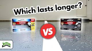 Complete DIY Garage Epoxy Floor Coating Installation  Testing Most Popular Kits [upl. by Anaic725]