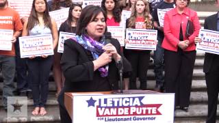 Video Leticia Van De Putte Rally in Austin [upl. by Franci399]