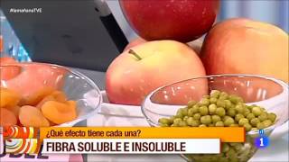 Diferencias entre la fibra soluble e insoluble [upl. by Airdnax]