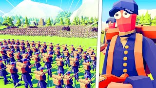 Totally Accurate Battle Simulator but its the CIVIL WAR  TABS Gameplay [upl. by Gannie]