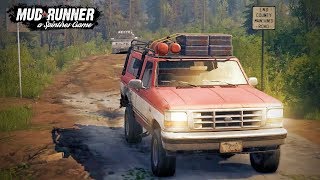 Spin Tires Mudrunner  MP 7  Ford vs Chevy [upl. by Nosreve]