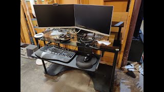 RealSpace Mobile Tech Desk Assembly [upl. by Dygert734]