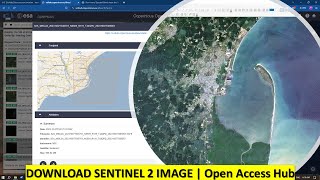 Download Sentinel 2 image from Open Access Hub  Free 2023 [upl. by Odessa]