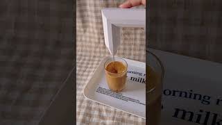 mini home cafe dalgona coffee dalgonacoffee minivlog fyp fypシ゚viral coffee [upl. by Usanis]