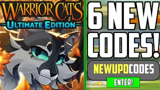 ✨ NEW UPDATE✨WARRIOR CATS CODES 2024  WARRIOR CATS ULTIMATE EDITION CODES  WCUE CODES [upl. by Niliram209]