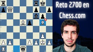 Reto 2700 en Chesscom [upl. by Anaihs]