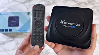 X88 Pro 20  Full Android 11 TV Box  RK3566  8GB RAM  64GB Storage  Any Good [upl. by Anitsahs]