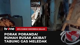 Tabung Gas Meledak di Langensari Lembang Rumah Rusak Parah  AKIM tvOne [upl. by Esya965]