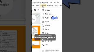 How to Insert AudioMusic into Google Slides [upl. by Dietrich725]