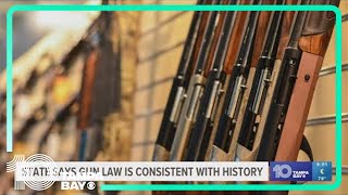 Florida state lawyers argue current gun law is consistent with history [upl. by Sisco514]