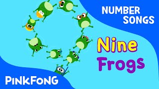 Nine Frogs  Number Songs  PINKFONG Songs for Children [upl. by Zaccaria788]