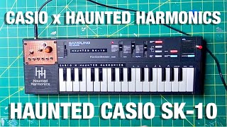 Haunted Casio SK10 Demo  Circuit Bent Sampling Keyboard by Haunted Harmonics [upl. by Reiko]