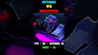 Megatron vs Optimus  tfp  season 2  episode 18  cartoon edits  short foryou whatsappstatus [upl. by Mears86]