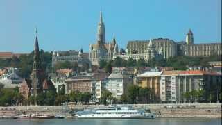 Duna  villamosok  Budapest  Trams by and over the Danube [upl. by Anelyak661]