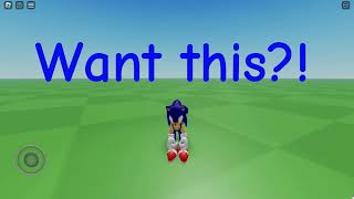 How To Make Dreamcast sonic in roblox  No offsale items  your real avatar [upl. by Kreg36]