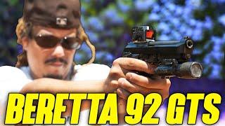 Beretta 92 GTS Centurion Review  Berettas NEW Compact 92 [upl. by Ilan]