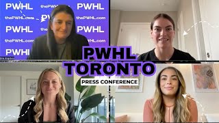 MEET THE PLAYERS Sarah Nurse Blayre Turnbull amp Renata Fast Become First Players for PWHL Toronto [upl. by Ttam]