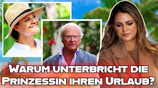 Warum unterbricht die Prinzessin ihren Urlaub Unerwartete Entscheidung in der königlichen Familie [upl. by Fagan]