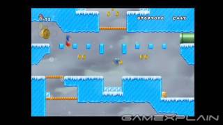 New Super Mario Bros Wii Level 95 Star Coins [upl. by Annawad]