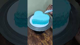 Heart Cake design shortvideo youtubeshorts trending [upl. by Aicenra]