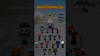 Horror Sprunki Christmas Treeincrediboxsprunki sprunki sprunkimod christmas shrot [upl. by Lubin261]