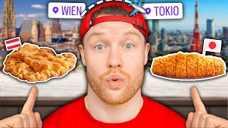 Wiener Schnitzel vs Japanisches Schnitzel  wo schmeckt es besser [upl. by Etnemelc]