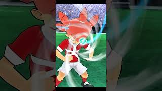 Inazuma Eleven Go Strikers 2013  Dragon Blaster VS Air Bullet x Burning Catch shorts [upl. by Alvin346]