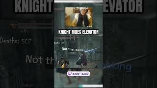 Knight rides elevator in Dark Souls 3 [upl. by Aleck]