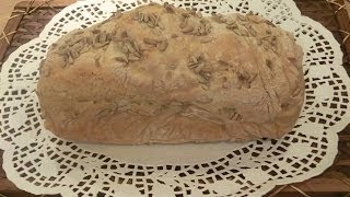 Spelt Bread Recipe  How to Make Bread  Dinkelbrot [upl. by Akitan]