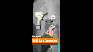 Want MORE thrust from your Moster 185 Change your carburetor to a Walbro wb37 [upl. by Kamal]