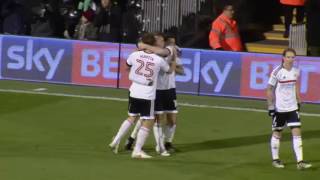 Fulham50Reading 19 Championship 1617 [upl. by Deny]