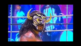 Triplemania32 Cibernetico gana la mascara de Psicosis LuchaLibreTriplea TripleAWordwide [upl. by Millicent]