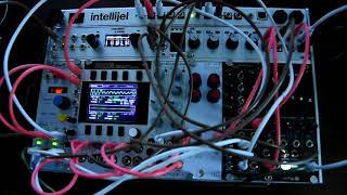 Mordax Data as VCO  ADDAC 106  Intellijel Small Palette Jam [upl. by Suiram]