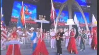 27NOV10 THAILAND Part 5 Guangzhou 2010 Asian Games Closing Ceremony  The 16th Asian Games China  พิธีปิดกีฬาเอเชี่ยนเกมส์ ครั้งที่ ๑๖ กวางเจา จีน [upl. by Undry]