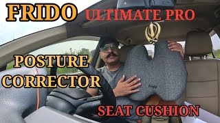 Frido Ultimate Pro Posture Corrector for back support Seat Cushion product Review Rahul Drive Zone [upl. by Sremlahc]