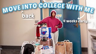 MOVE back INTO COLLEGE WITH ME  4 weeks early A VLOG junior at brown university edition [upl. by Okire]