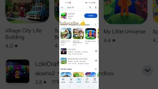 Lokicraft game subscribe 👍 [upl. by Annaeirb]