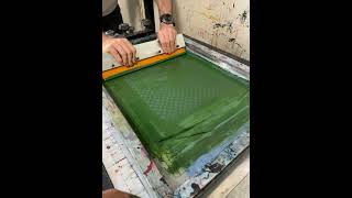 Silkscreen time printmaking screenprinting silkscreen [upl. by Kiryt535]