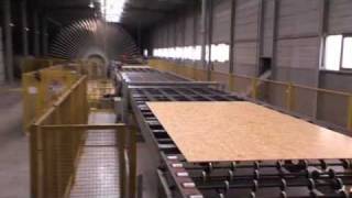 How Its Made  OSB Wood Panels in Genk Belgium [upl. by Aiuhsoj]