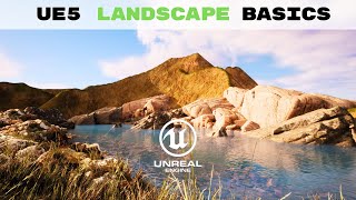 Basic Landscape for Beginners  Unreal Engine 5 Tutorial  Landmass [upl. by Starks398]