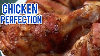 Feast On Flavour With Weber Baby Q1200n Rotisserie Drumsticks Recipe [upl. by Ellenuahs]