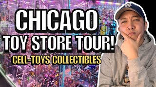 THOUSANDS of Action Figures Toy Hunting for Dragon Ball Z Figures CellToys Collectibles Chicago [upl. by Aleetha]