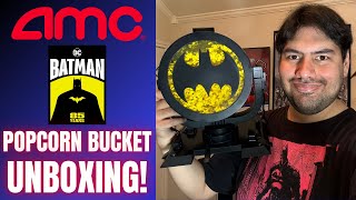 AMC Theatres Batman 85th Anniversary Popcorn Bucket UNBOXING [upl. by Itnavart]