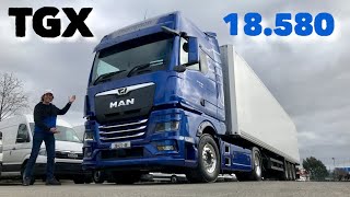 New MAN TGX 18580 Full Tour amp Test Drive [upl. by Ayal]